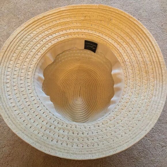 Stylish Beige Straw Hat with Tassel by August Hat Co. - Picture 4 of 6